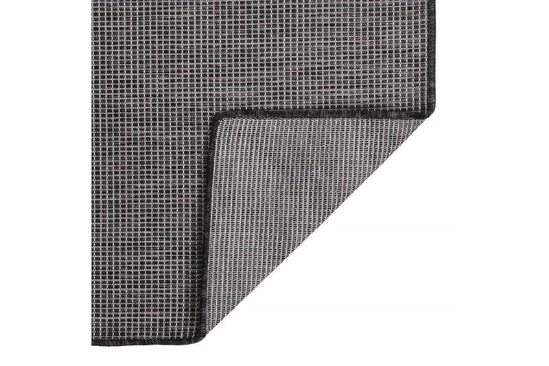 Utomhusmatta plattvävd 120x170 cm grå - Grå - Textil & mattor - Mattor - Utomhusmattor