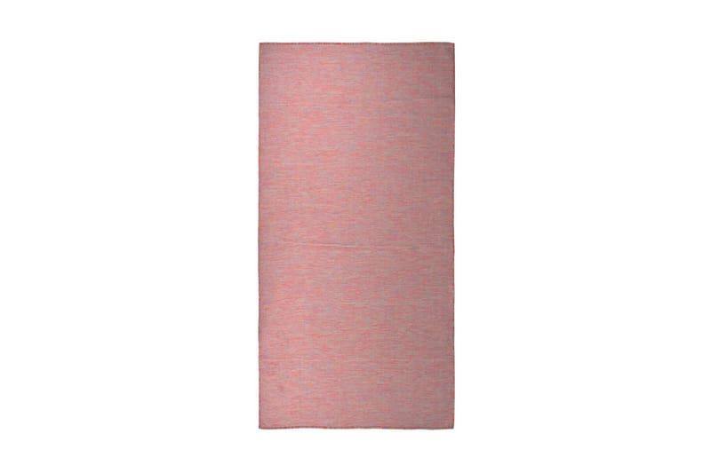 Utomhusmatta plattvävd 100x200 cm röd - Röd - Textil & mattor - Mattor - Utomhusmattor