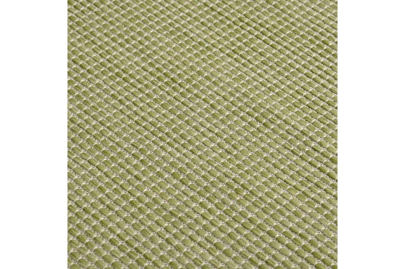 Utomhusmatta plattvävd 120x170 cm grön - Grön - Textil & mattor - Mattor - Utomhusmattor