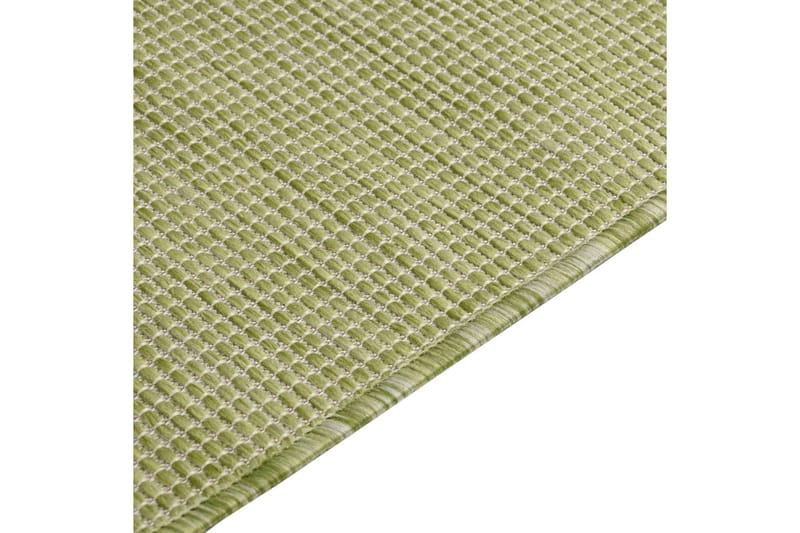 Utomhusmatta plattvävd 120x170 cm grön - Grön - Textil & mattor - Mattor - Utomhusmattor