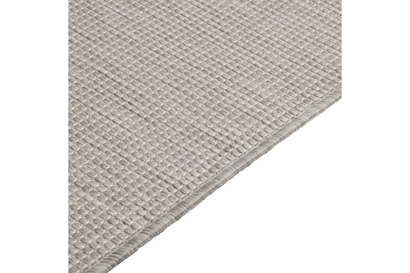 Utomhusmatta plattvävd 200x280 cm taupe - Taupe - Utomhusmattor