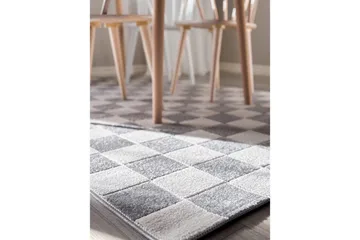 Wiltonmatta Hawaii Chess 160x230 cm, Grå - 160x230 cm, Grå - Textil & mattor - Mattor - Stora mattor