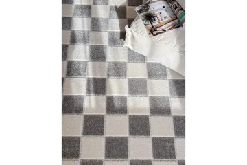 Wiltonmatta Hawaii Chess 160x230 cm, Grå - 160x230 cm, Grå - Textil & mattor - Mattor - Stora mattor