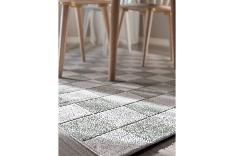 Wiltonmatta Hawaii Chess 200x200 cm, Grön - 200x200 cm, Grön - Textil & mattor - Mattor - Utomhusmattor