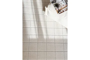 Wiltonmatta Hawaii Chess 240x240 cm, Creme - 240x240 cm, Creme - Textil & mattor - Mattor - Stora mattor