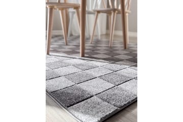 Wiltonmatta Hawaii Chess 240x240 cm, Grafit - 240x240 cm, Grafit - Textil & mattor - Mattor - Stora mattor