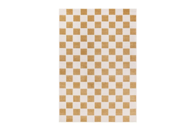Wiltonmatta Hawaii Chess 240x340 cm, Gul - 240x340 cm, Gul - Textil & mattor - Mattor - Utomhusmattor