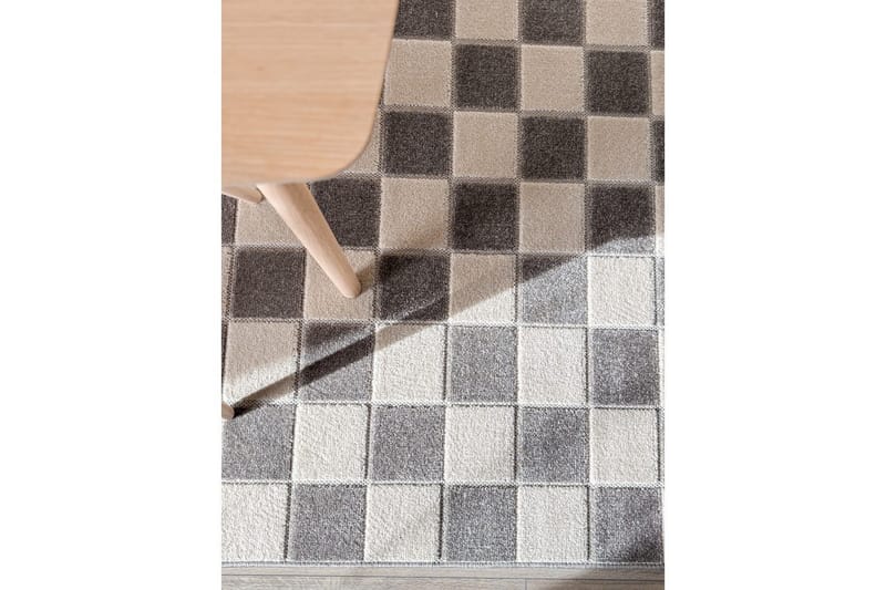 Wiltonmatta Hawaii Chess 280x280 cm, Grå - 280x280 cm, Grå - Textil & mattor - Mattor - Utomhusmattor