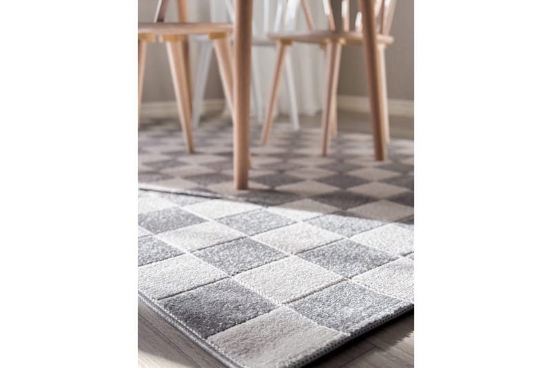 Wiltonmatta Hawaii Chess 280x280 cm, Grå - 280x280 cm, Grå - Textil & mattor - Mattor - Utomhusmattor
