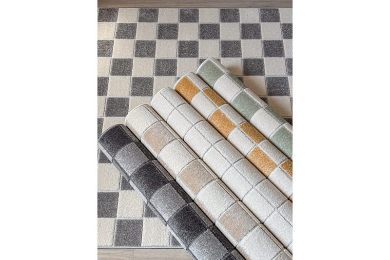 Wiltonmatta Hawaii Chess 280x280 cm, Grön - 280x280 cm, Grön - Textil & mattor - Mattor - Stora mattor
