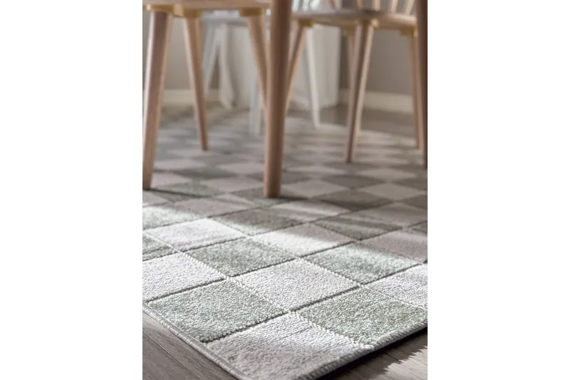 Wiltonmatta Hawaii Chess 280x280 cm, Grön - 280x280 cm, Grön - Textil & mattor - Mattor - Stora mattor