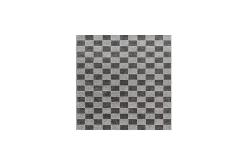 Wiltonmatta Hawaii Chess 280x280 cm, Grafit - 280x280 cm, Grafit - Textil & mattor - Mattor - Utomhusmattor