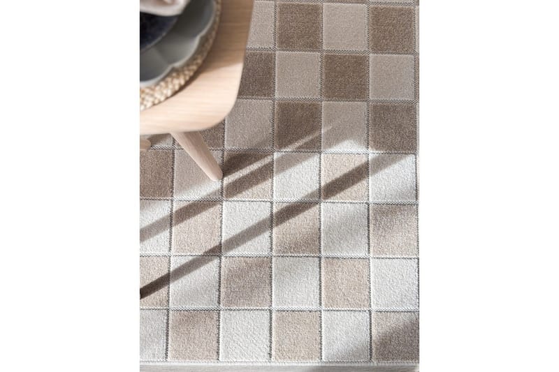 Wiltonmatta Hawaii Chess 280x280 cm, Linne - 280x280 cm, Linne - Textil & mattor - Mattor - Utomhusmattor
