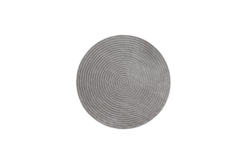 Wiltonmatta Hawaii Circle 200x200 cm, Grå - 200x200 cm, Grå - Textil & mattor - Mattor - Utomhusmattor