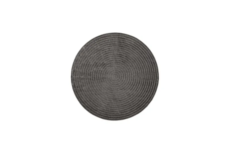 Wiltonmatta Hawaii Circle 200x200 cm, Grafit - 200x200 cm, Grafit - Textil & mattor - Mattor - Utomhusmattor