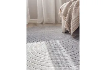Wiltonmatta Hawaii Circle 240x240 cm, Grå - 240x240 cm, Grå - Textil & mattor - Mattor - Stora mattor