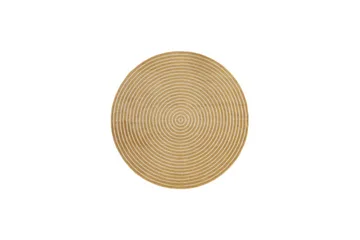 Wiltonmatta Hawaii Circle 240x240 cm, Gul