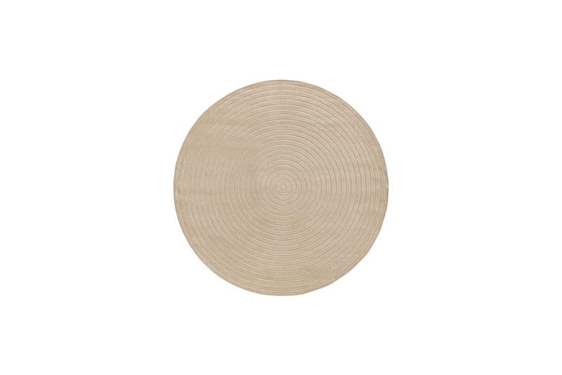Wiltonmatta Hawaii Circle 280x280 cm, Linne - 280x280 cm, Linne - Textil & mattor - Mattor - Utomhusmattor
