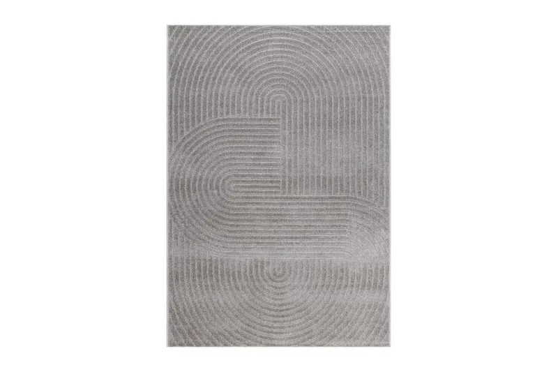 Wiltonmatta Hawaii Shape 160x230 cm, Grå - 160x230 cm, Grå - Textil & mattor - Mattor - Utomhusmattor