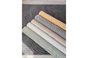 Wiltonmatta Hawaii Shape 200x200 cm, Grå - 200x200 cm, Grå - Textil & mattor - Mattor - Stora mattor