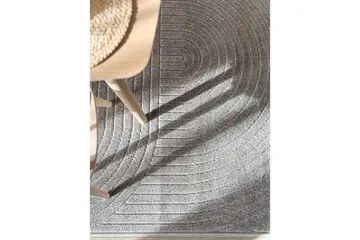 Wiltonmatta Hawaii Shape 200x200 cm, Grå - 200x200 cm, Grå - Textil & mattor - Mattor - Stora mattor