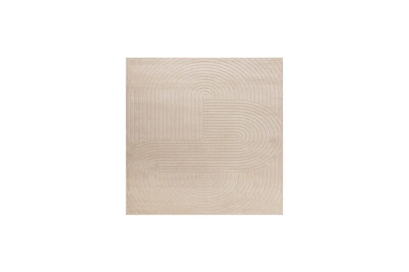 Wiltonmatta Hawaii Shape 200x200 cm, Linne - 200x200 cm, Linne - Textil & mattor - Mattor - Utomhusmattor