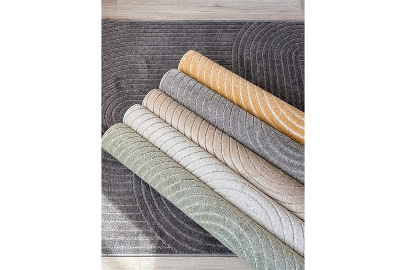 Wiltonmatta Hawaii Shape 200x290 cm, Grå - 200x290 cm, Grå - Textil & mattor - Mattor - Utomhusmattor