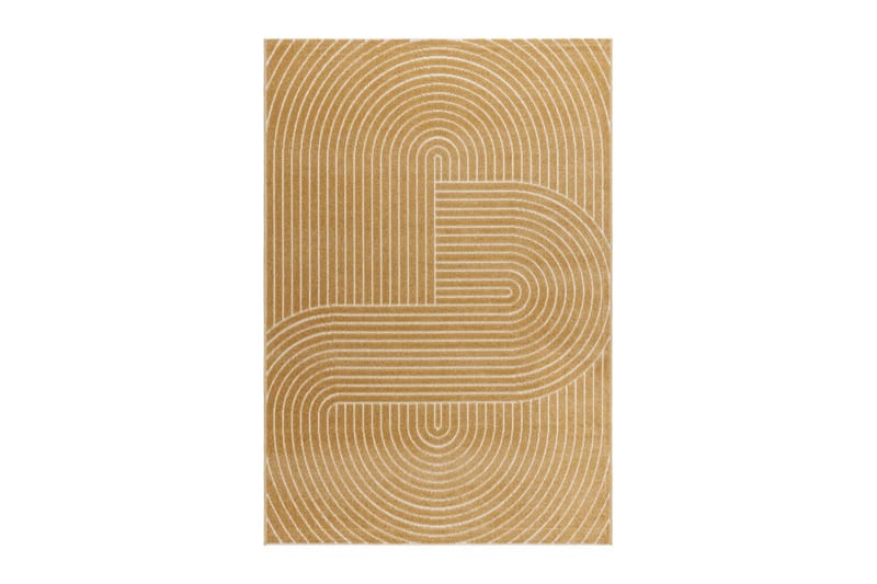 Wiltonmatta Hawaii Shape 200x290 cm, Gul - 200x290 cm, Gul - Textil & mattor - Mattor - Utomhusmattor