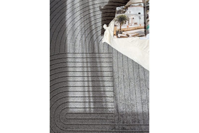 Wiltonmatta Hawaii Shape 240x240 cm, Grå - 240x240 cm, Grå - Textil & mattor - Mattor - Stora mattor