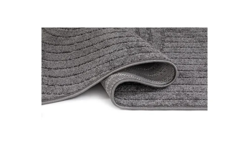 Wiltonmatta Hawaii Shape 240x240 cm, Grafit - 240x240 cm, Grafit - Textil & mattor - Mattor - Utomhusmattor