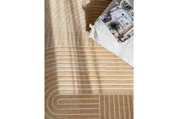 Wiltonmatta Hawaii Shape 240x240 cm, Gul - 240x240 cm, Gul - Textil & mattor - Mattor - Stora mattor
