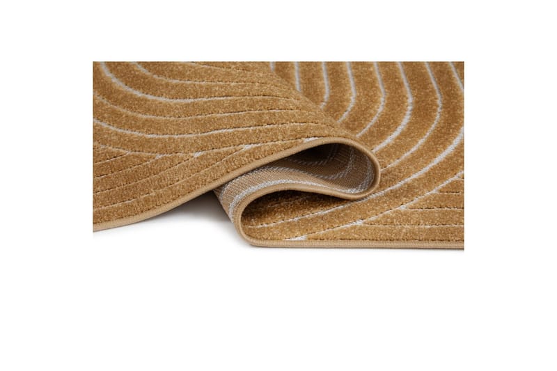 Wiltonmatta Hawaii Shape 240x240 cm, Gul - 240x240 cm, Gul - Textil & mattor - Mattor - Utomhusmattor