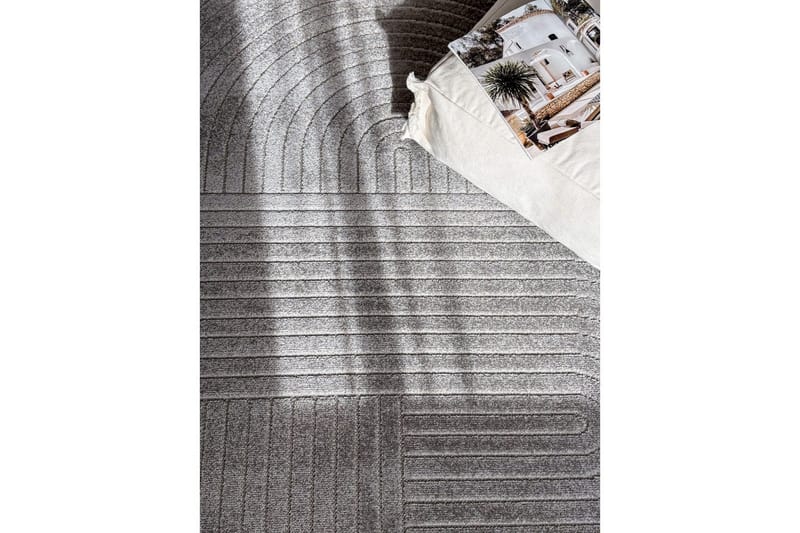 Wiltonmatta Hawaii Shape 240x340 cm, Grafit - 240x340 cm, Grafit - Textil & mattor - Mattor - Utomhusmattor