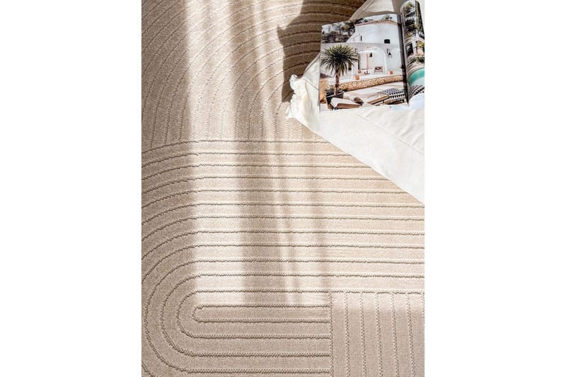 Wiltonmatta Hawaii Shape 240x340 cm, Linne - 240x340 cm, Linne - Textil & mattor - Mattor - Utomhusmattor