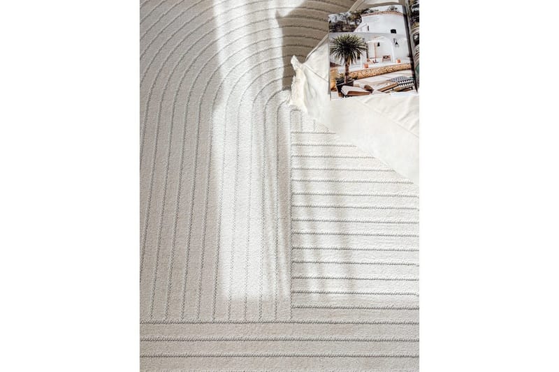 Wiltonmatta Hawaii Shape 280x280 cm, Creme - 280x280 cm, Creme - Textil & mattor - Mattor - Utomhusmattor
