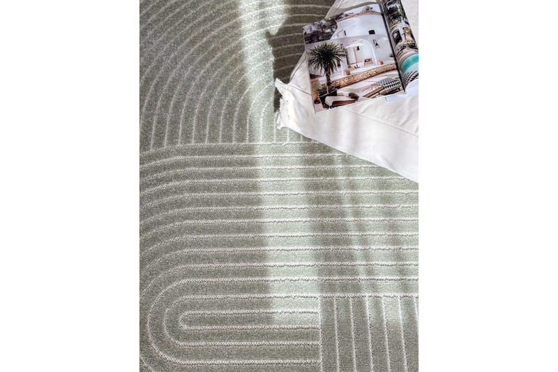 Wiltonmatta Hawaii Shape 280x280 cm, Grön - 280x280 cm, Grön - Textil & mattor - Mattor - Utomhusmattor