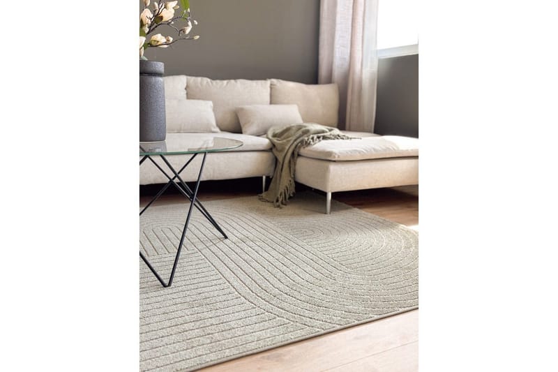 Wiltonmatta Hawaii Shape 280x280 cm, Grön - 280x280 cm, Grön - Textil & mattor - Mattor - Utomhusmattor