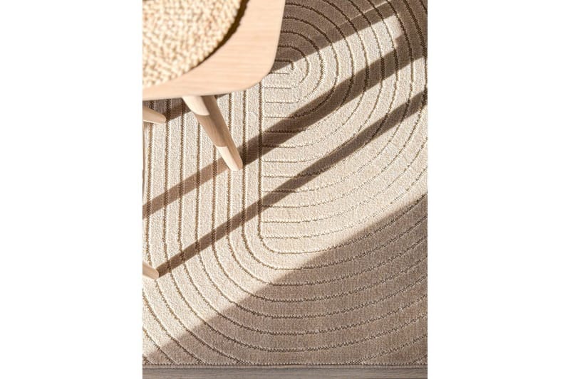 Wiltonmatta Hawaii Shape 280x280 cm, Linne - 280x280 cm, Linne - Textil & mattor - Mattor - Utomhusmattor