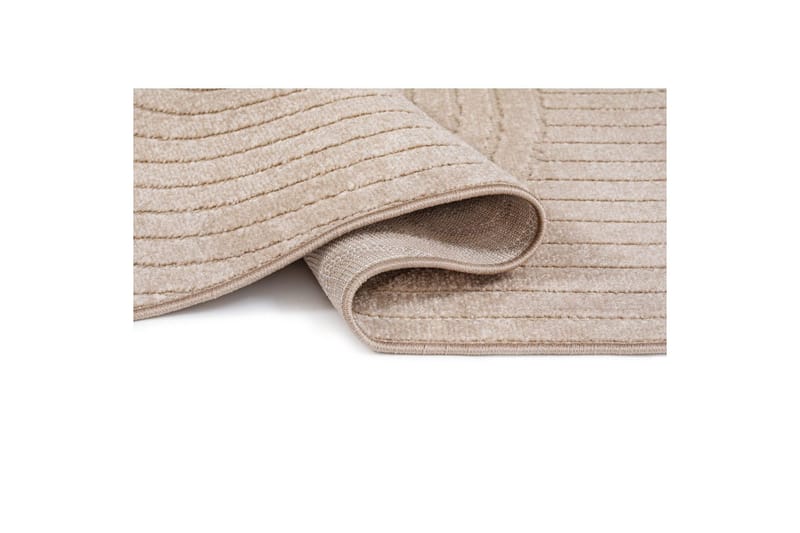 Wiltonmatta Hawaii Shape 280x280 cm, Linne - 280x280 cm, Linne - Textil & mattor - Mattor - Utomhusmattor