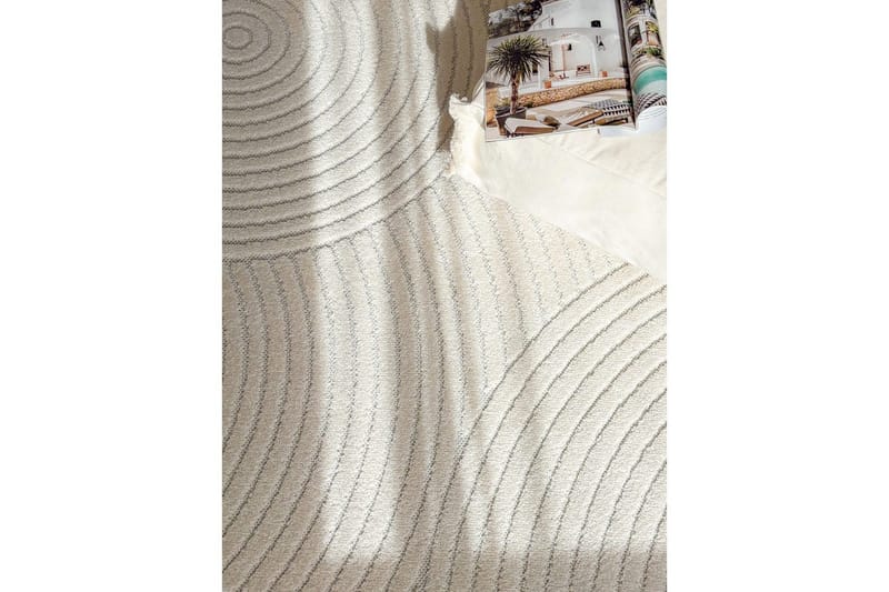 Wiltonmatta Hawaii Trend 200x200 cm, Creme - 200x200 cm, Creme - Textil & mattor - Mattor - Utomhusmattor