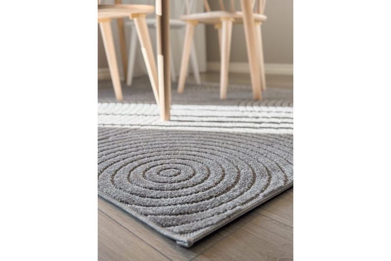 Wiltonmatta Hawaii Trend 200x200 cm, Grå - 200x200 cm, Grå - Textil & mattor - Mattor - Utomhusmattor