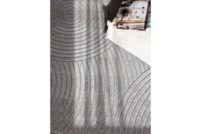 Wiltonmatta Hawaii Trend 240x240 cm, Grå - 240x240 cm, Grå - Textil & mattor - Mattor - Utomhusmattor