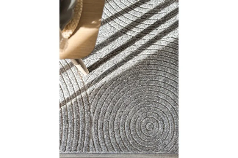 Wiltonmatta Hawaii Trend 240x240 cm, Grå - 240x240 cm, Grå - Textil & mattor - Mattor - Utomhusmattor