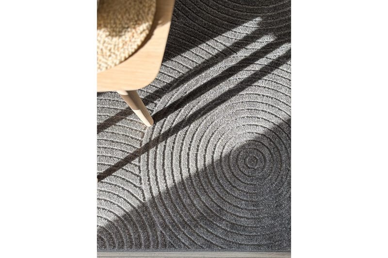 Wiltonmatta Hawaii Trend 240x240 cm, Grafit - 240x240 cm, Grafit - Textil & mattor - Mattor - Utomhusmattor