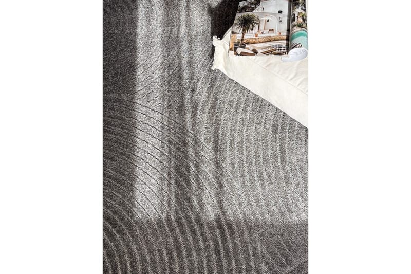 Wiltonmatta Hawaii Trend 240x240 cm, Grafit - 240x240 cm, Grafit - Textil & mattor - Mattor - Utomhusmattor