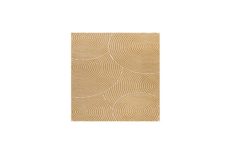 Wiltonmatta Hawaii Trend 240x240 cm, Gul - 240x240 cm, Gul - Textil & mattor - Mattor - Utomhusmattor