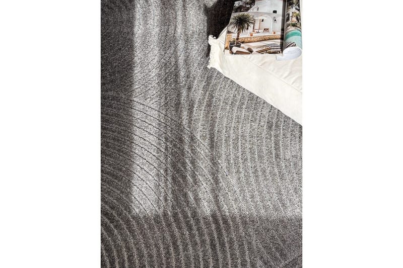 Wiltonmatta Hawaii Trend 280x280 cm, Grafit - 280x280 cm, Grafit - Textil & mattor - Mattor - Utomhusmattor