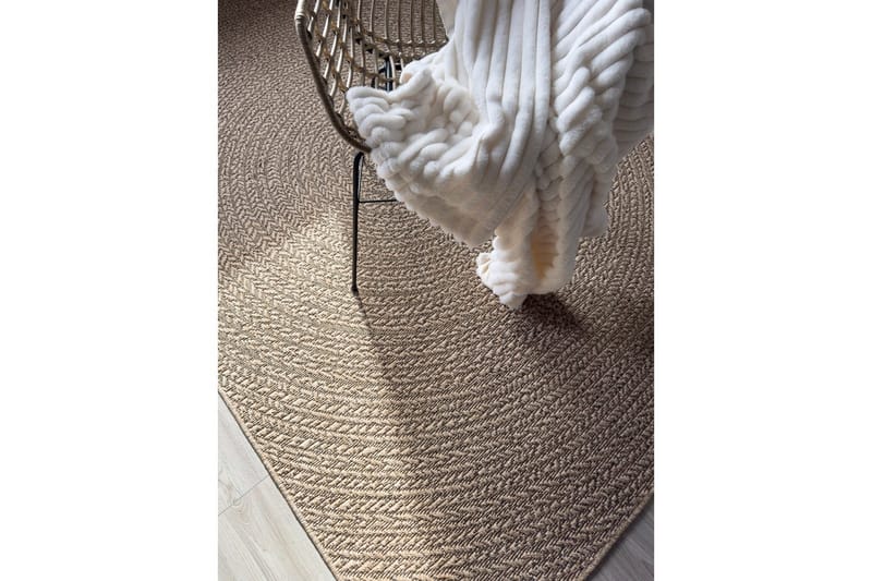 Wiltonmatta Natural Circle 160x230 cm - 160x230 cm - Textil & mattor - Mattor - Utomhusmattor