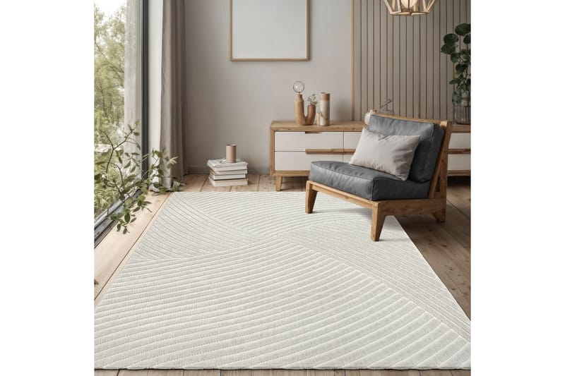 Wiltonmatta Orlando Modern 160x230 cm, Grå - 160x230 cm, Grå - Textil & mattor - Mattor - Utomhusmattor