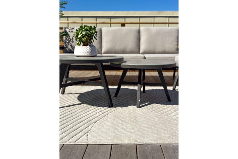 Wiltonmatta Orlando Modern 200x290 cm, Grå - 200x290 cm, Grå - Textil & mattor - Mattor - Utomhusmattor